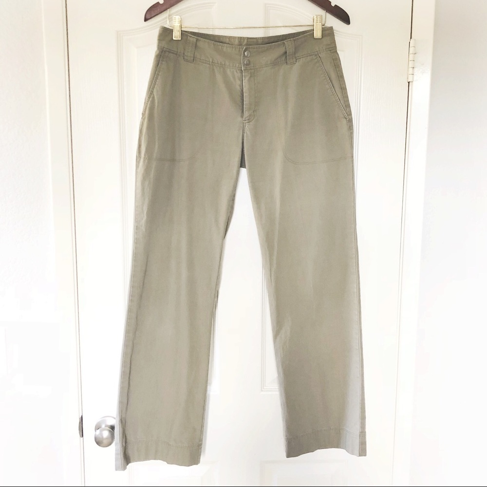 PATAGONIA Khaki Green Pants Size 6